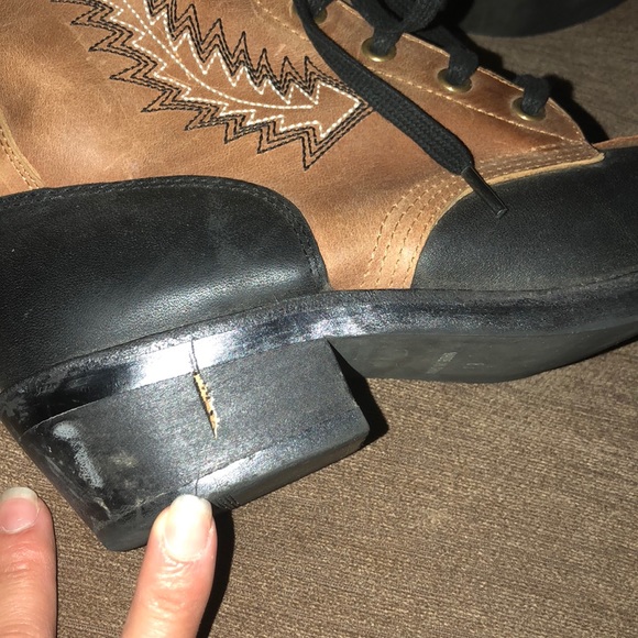 Jeffrey Campbell Leather Boots size 8.5 - Picture 5 of 5